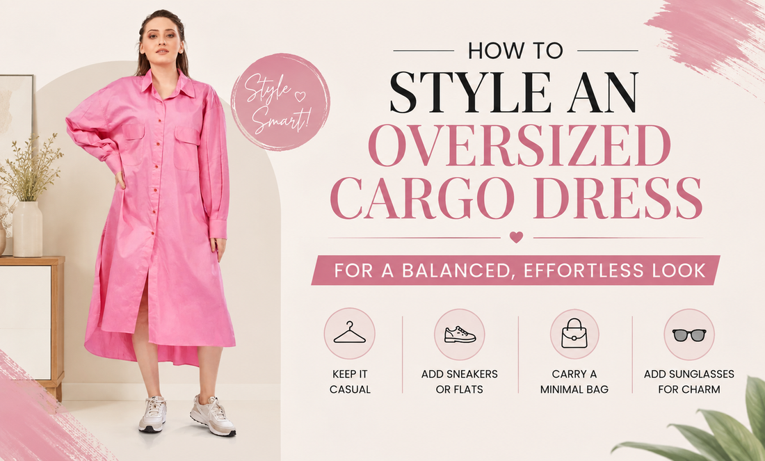 How to Style an Oversized Cargo Dress for a Balanced, Effortless Look