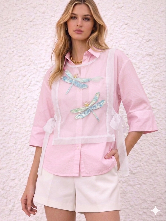 Dragonfly Tulle Overlay