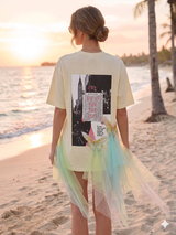 tulle overlay for women