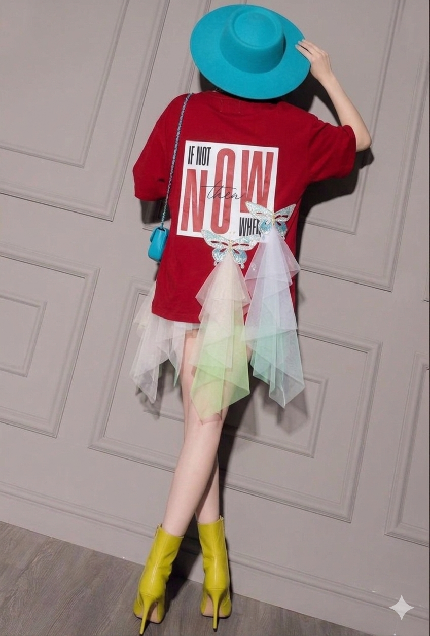 tulle overlay for women