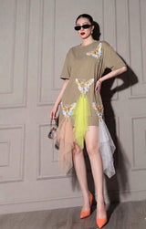 tulle overlay for women