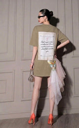 tulle overlay for women