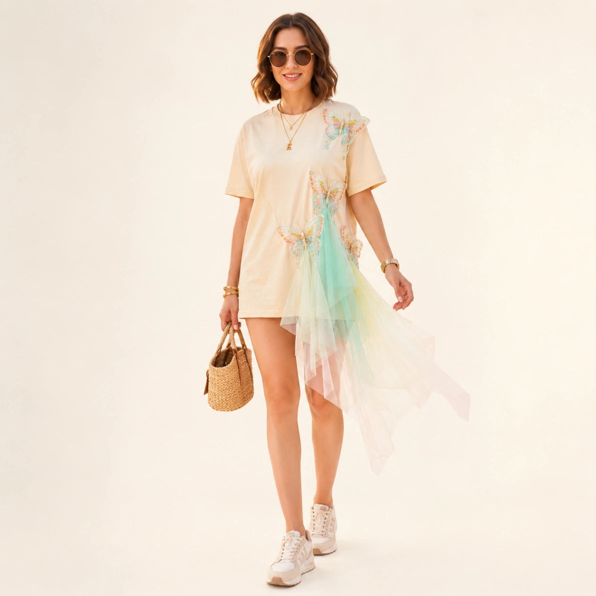 tulle overlay for women